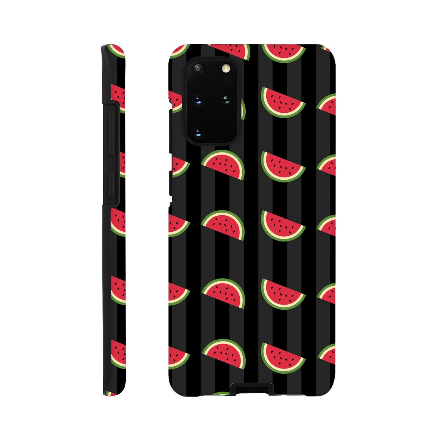 Watermelon Wonderland tough case side view showcasing colorful design