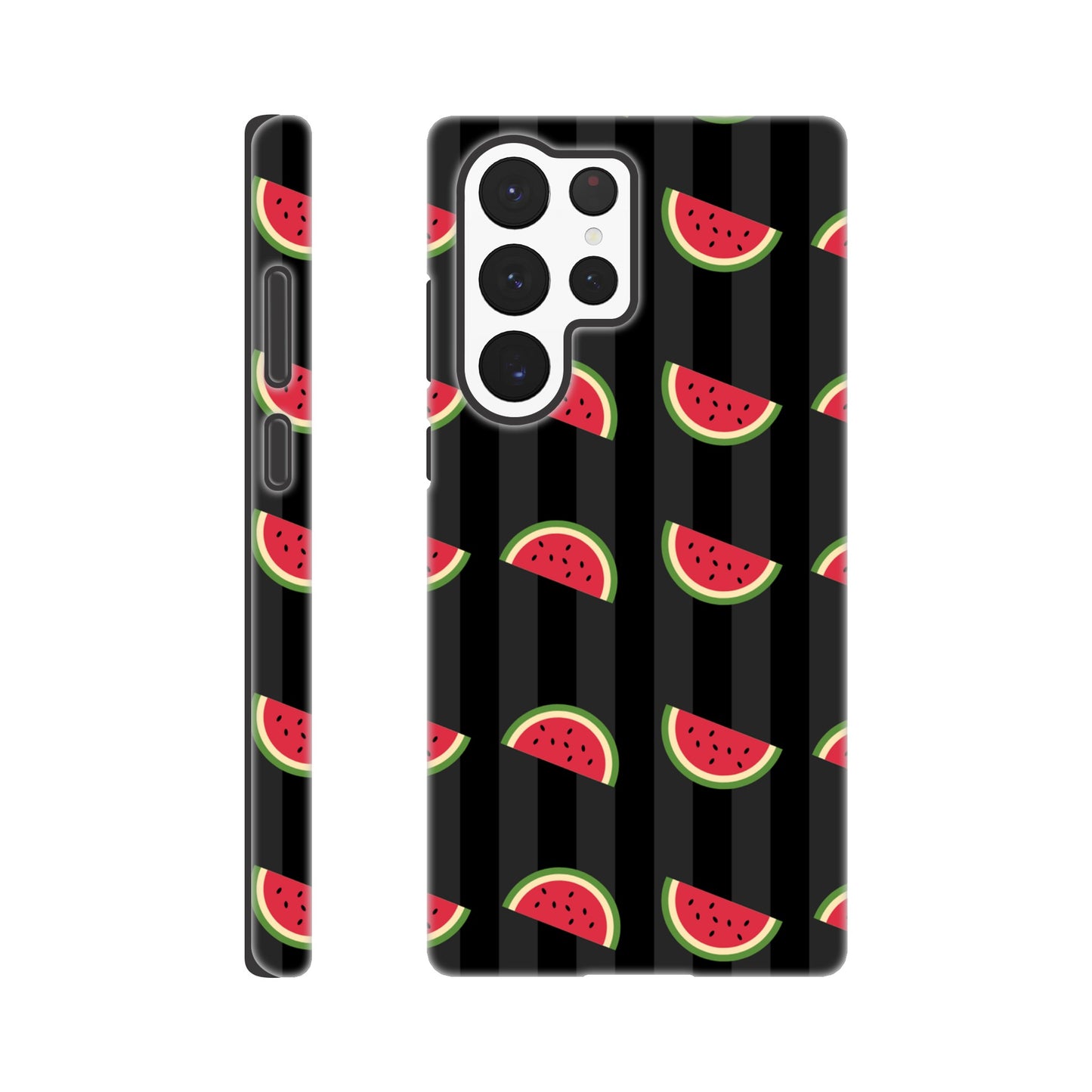 Watermelon Wonderland tough case side view showcasing colorful design