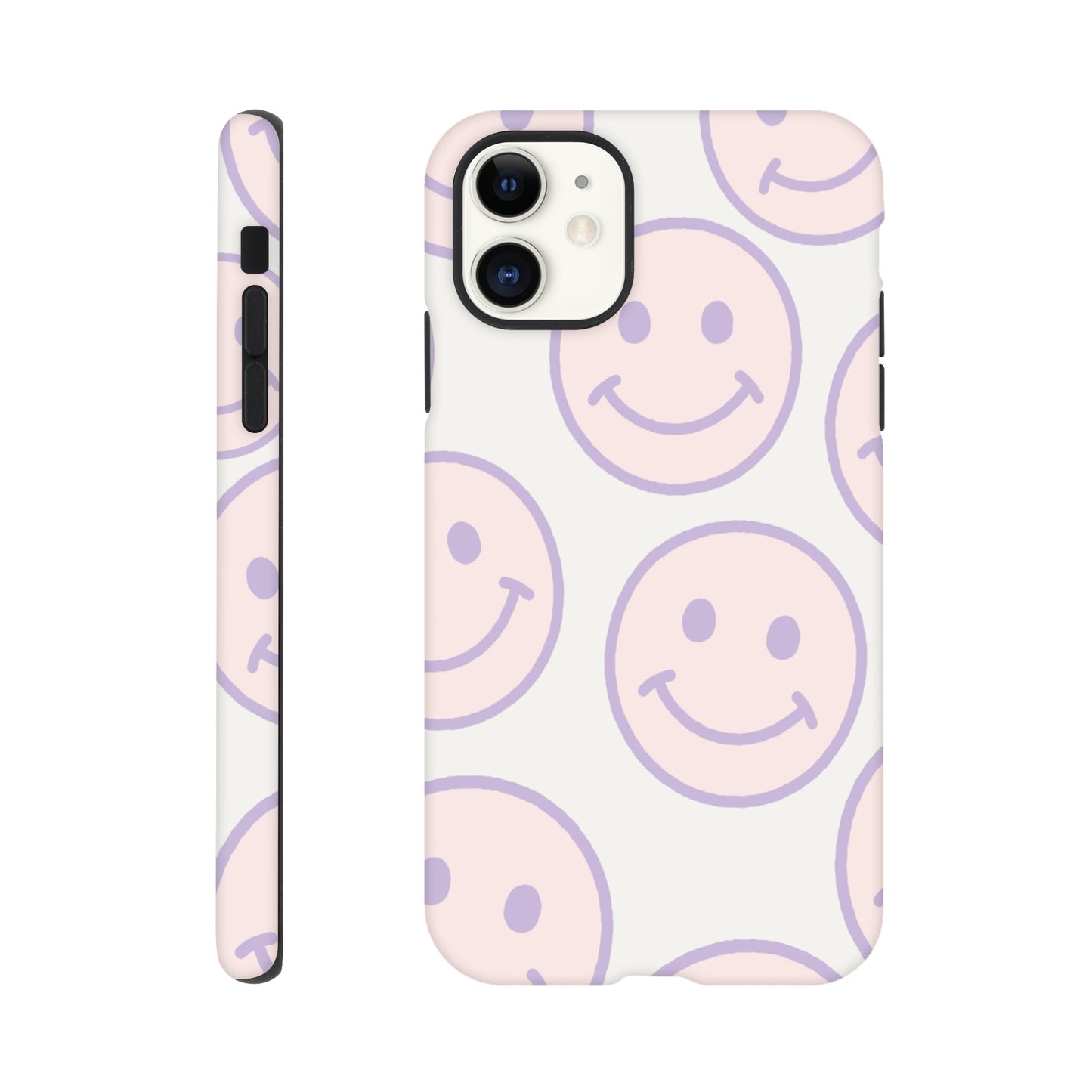 Fun and cheerful smiley face design phone case