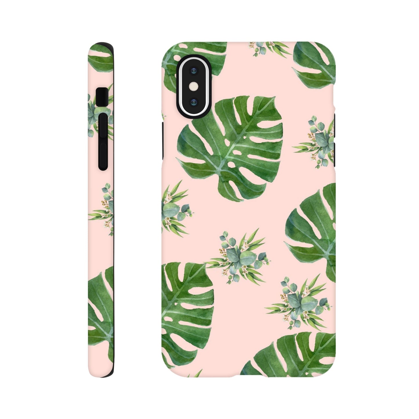 Leafy Lush tough case showcasing vibrant leaf design