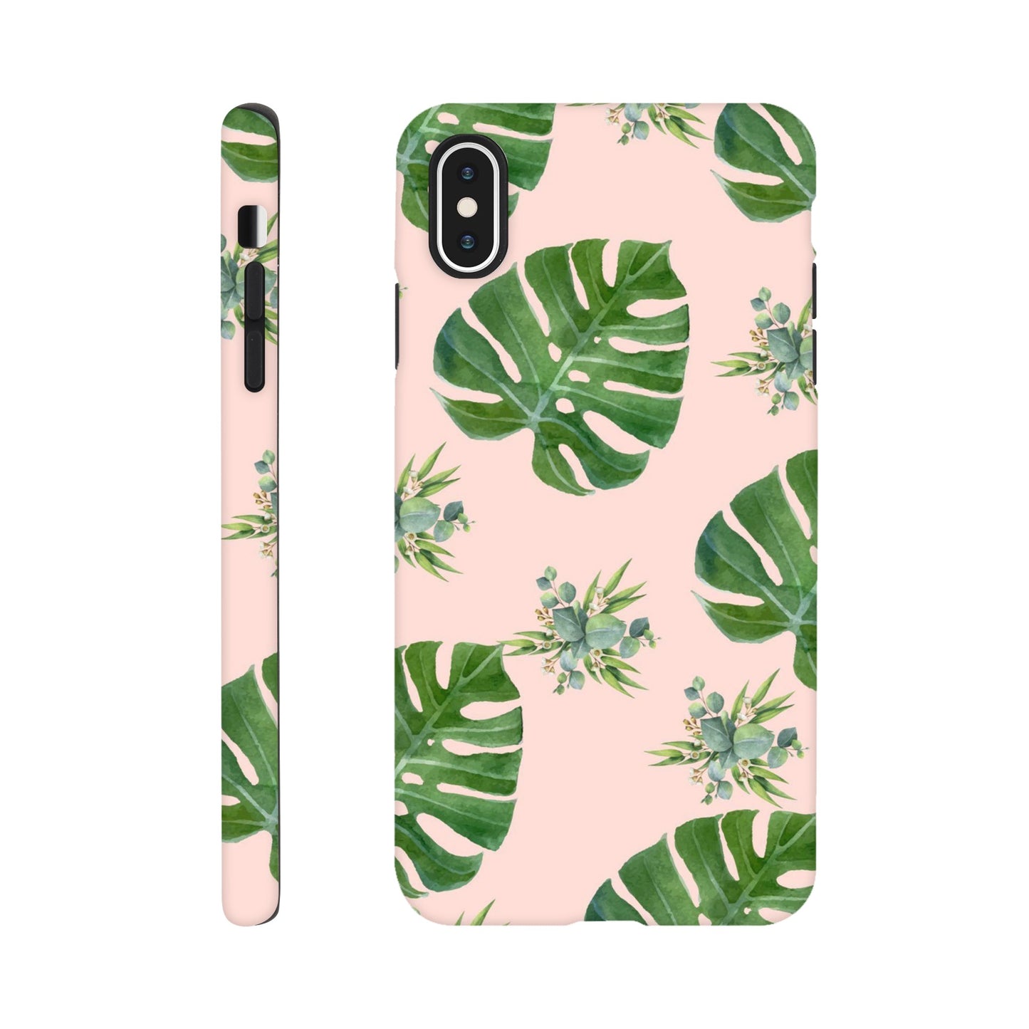 Leafy Lush tough case showcasing vibrant leaf design