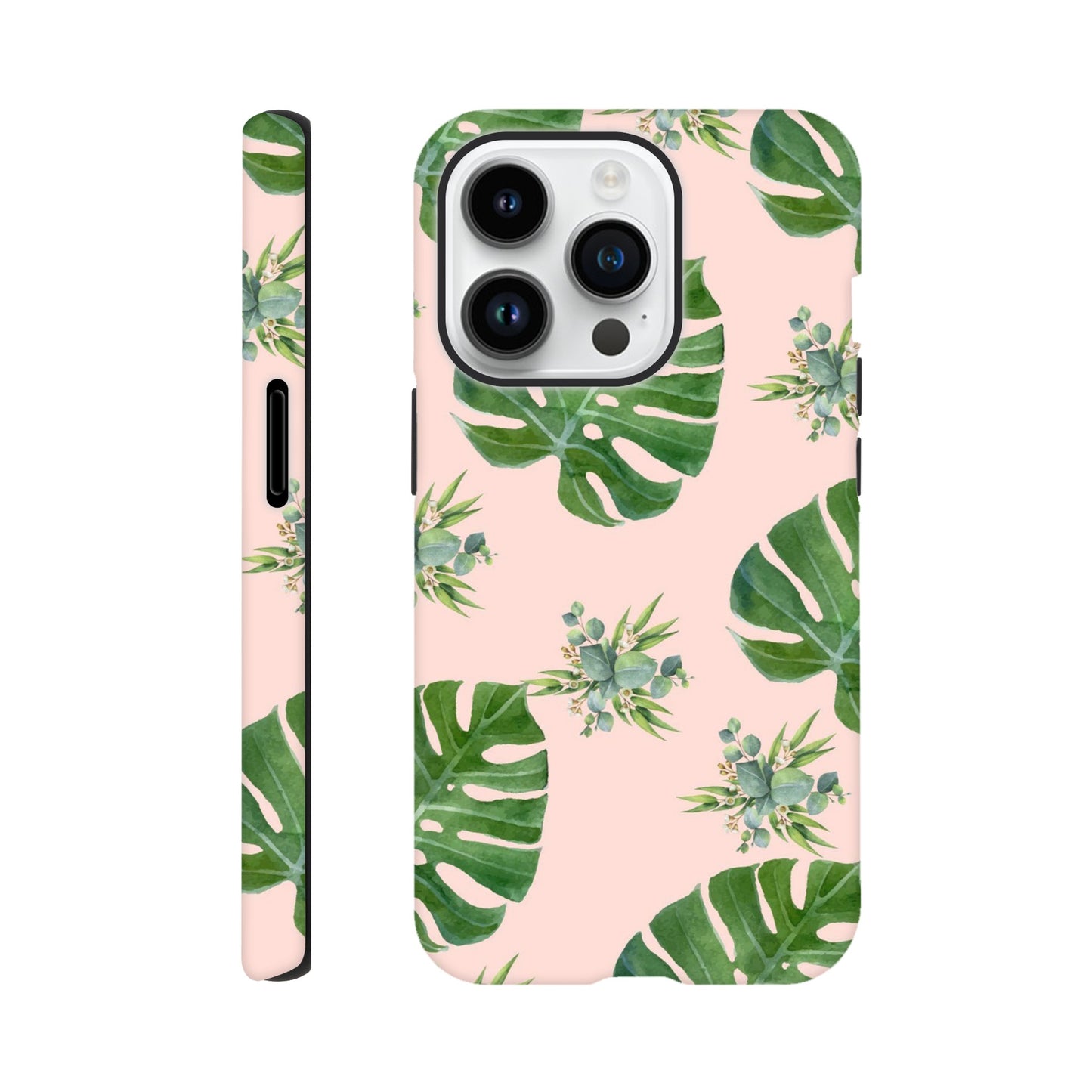 Leafy Lush tough case showcasing vibrant leaf design